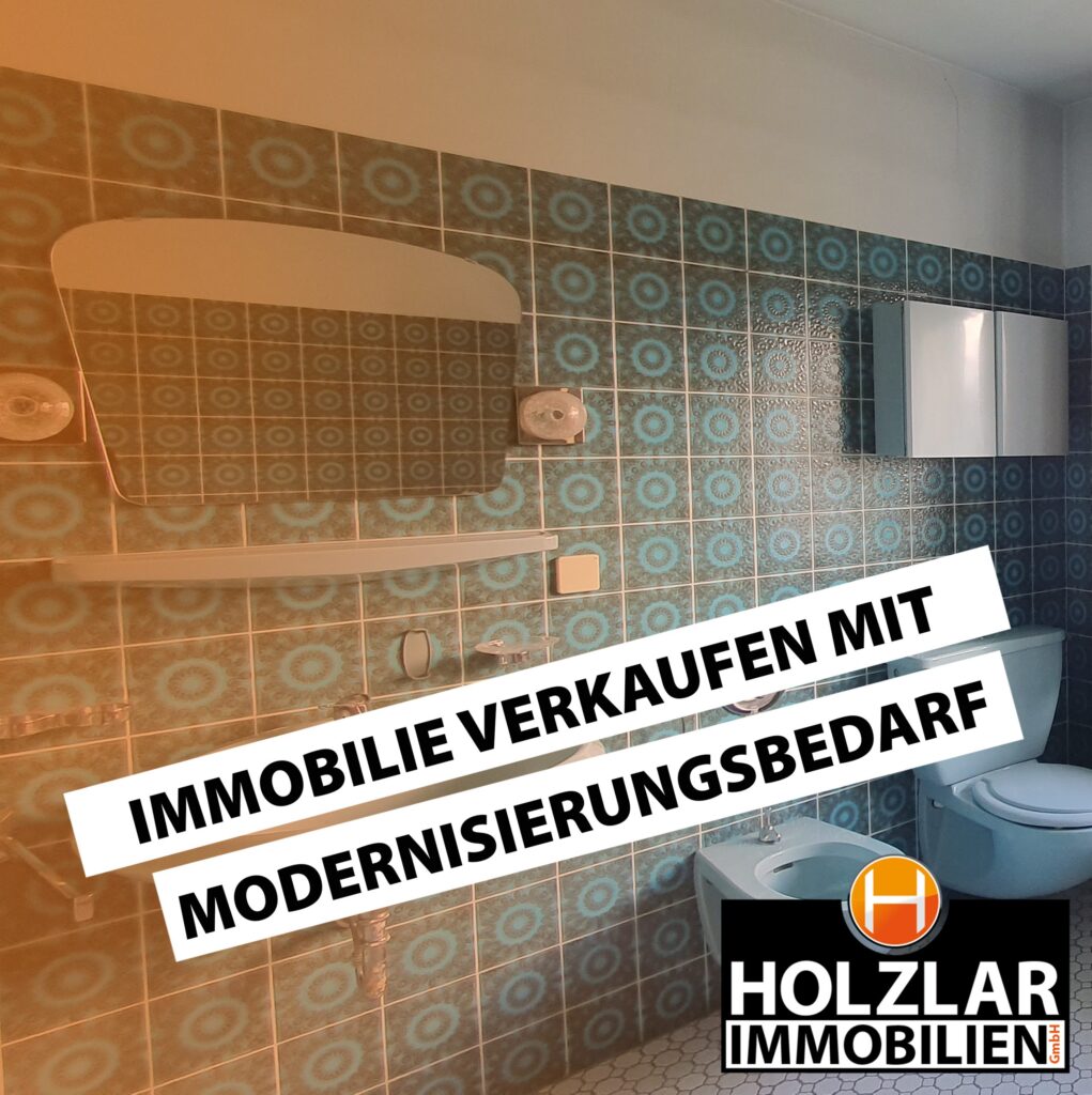 Modernisierungsbedürftige Immobilie verkaufen.