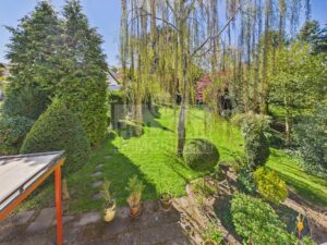Blick vom Balkon